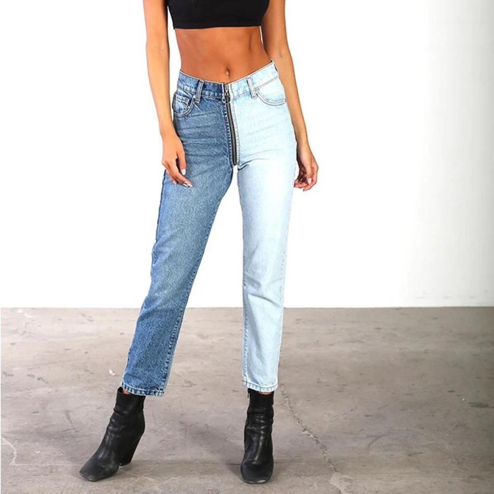 REVICE Jeans | Yin Yang Crops / Tokyo Wash | Women’s Size 25 | Broken Zipper!